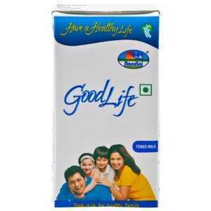 Nandini Goodlife Toned Long Life Milk 500 ml (Tetra Pak)