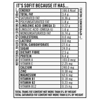 Sofit Vanilla Flavoured Soya Milk 200 ml (Tetra Pack) - Image 4