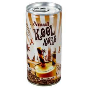 Amul Kool Koko Chocolate Flavoured Milk 200 ml (Can)