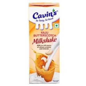 Cavin's Kaju Butterscotch Milkshake 180 ml (Tetra Pak)