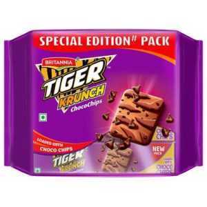 Britannia Tiger Krunch Chocochips Biscuits Combo Pack 400 g