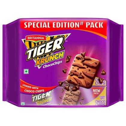 Britannia Tiger Krunch Chocochips Biscuits Combo Pack 400 g