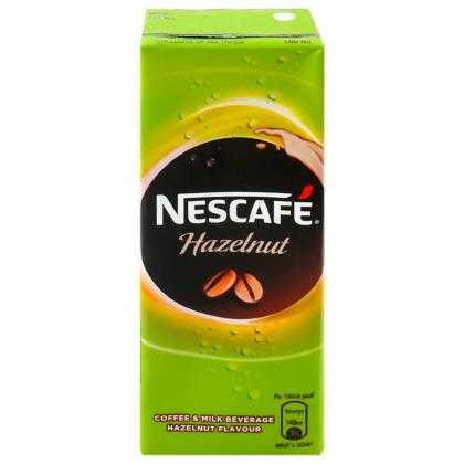 Nescafe Hazelnut Flavoured Coffee And Milk Beverage 180 ml (Tetra Pak)