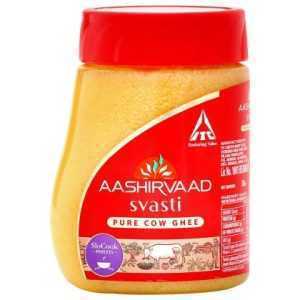 Aashirvaad Svasti Pure Cow Ghee 200 ml (Jar)