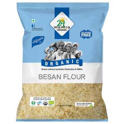 24 Mantra Organic Besan 500 g