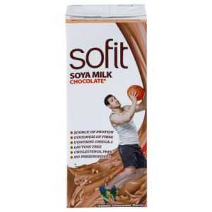 Sofit Chocolate Flavoured Soya Milk 200 ml (Tetra Pak)