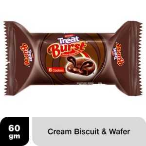 Britannia Treat Burst Choco Cream Fill Cookies 60 g