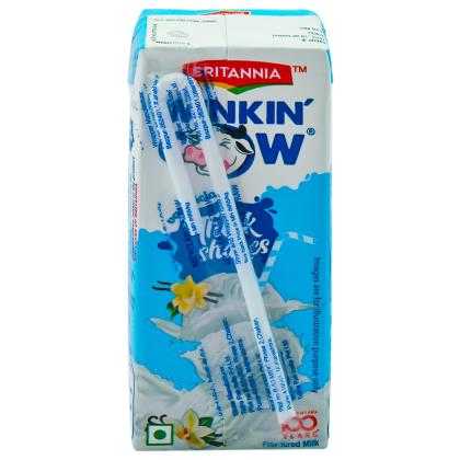 Britannia Winkin' Cow Vanilla Milkshake 180 ml (Tetra Pak) - Image 2