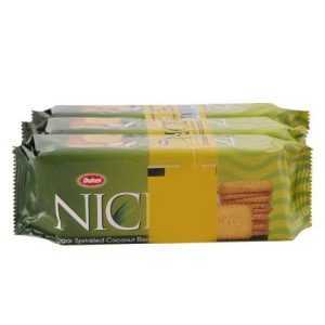 Dukes Nice Sugar Sprinkled Coconut Biscuits 150 g (Pack of 3)