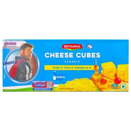 Britannia Cheese Cubes 200 g (Carton)