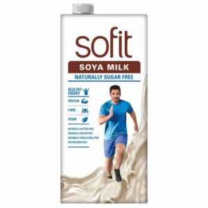Sofit Naturally Sugar Free Soya Milk 1 L (Tetra Pak)