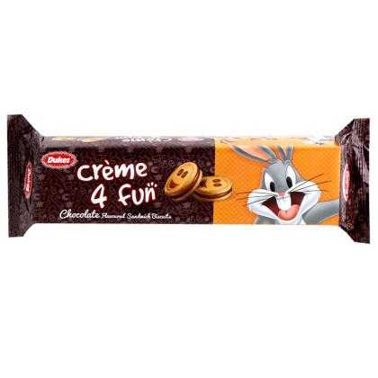 Dukes Creme 4 Fun Chocolate Cream Biscuits 150 g (Pouch)