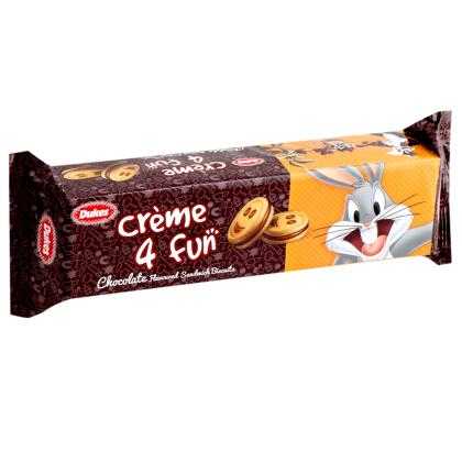 Dukes Creme 4 Fun Chocolate Cream Biscuits 150 g (Pouch) - Image 4