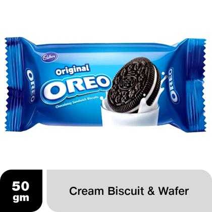 Cadbury Oreo Original Vanilla Cream Biscuits 50 g