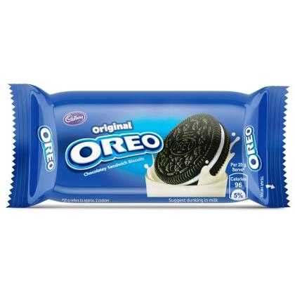 Cadbury Oreo Original Vanilla Cream Biscuits 50 g - Image 2