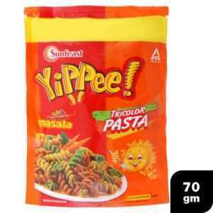 Sunfeast Yippee Masala Instant Tricolor Pasta 70 g (Get +21 g extra)