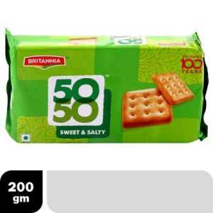 Britannia 50-50 Sweet & Salty Biscuits 200 g