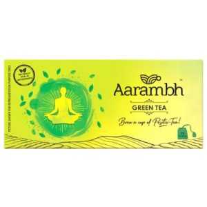 Aarambh Green Tea Bags 25 pcs (Carton)