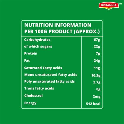 Britannia Good Day Nuts Cookies 100 g (Pouch) - Image 8