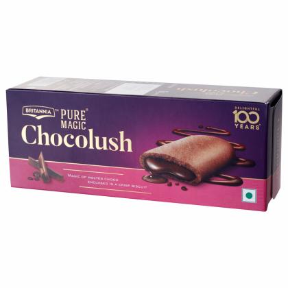 Britannia Pure Magic Chocolush Cream Biscuits 75 g - Image 9