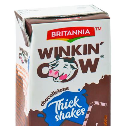 Britannia Winkin' Cow Chocolate Milkshake 180 ml (Tetra Pak) - Image 8