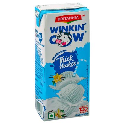Britannia Winkin' Cow Vanilla Milkshake 180 ml (Tetra Pak) - Image 10