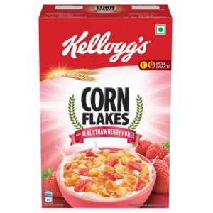 Kellogg's Corn Flakes With Real Strawberry Puree 300 g