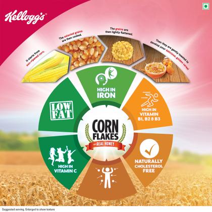 Kellogg's Corn Flakes With Real Strawberry Puree 300 g - Image 10