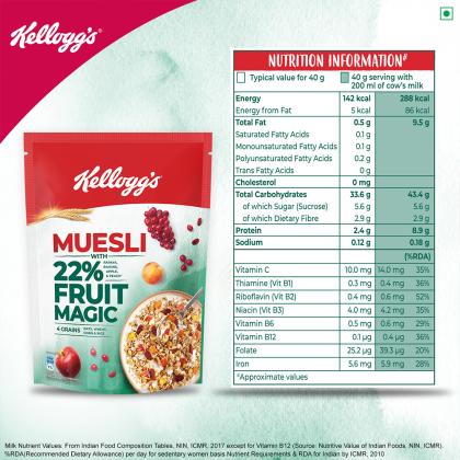Kellogg's Fruit Magic Muesli 500 g - Image 6