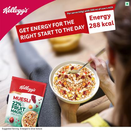Kellogg's Fruit Magic Muesli 500 g - Image 8