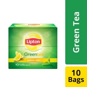 Lipton Lemon Zest Green Tea Bags 10 pcs