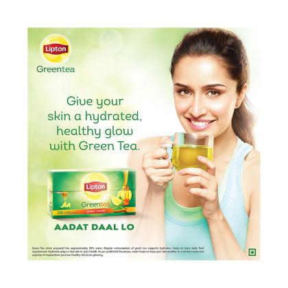 Lipton Lemon Zest Green Tea Bags 10 pcs - Image 5
