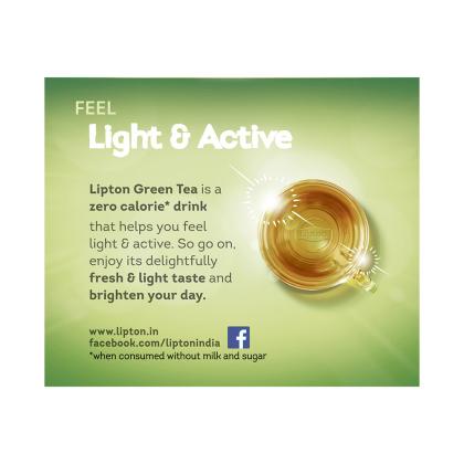 Lipton Lemon Zest Green Tea Bags 10 pcs - Image 6