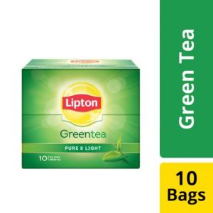 Lipton Pure & Light Green Tea Bags 10 pcs