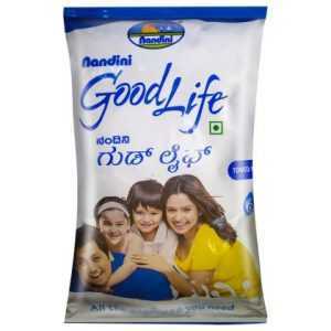 Nandini Goodlife Toned Long Life Milk 500 ml (Fino Pouch)