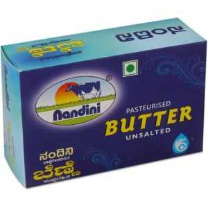 Nandini Unsalted Butter 500 g (Carton)