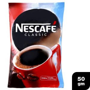 Nescafe Classic Instant Coffee 50 g (Pouch)