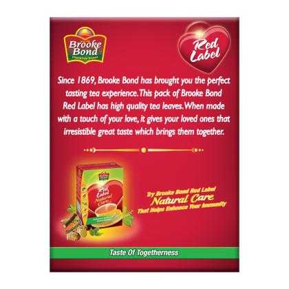 Red Label Leaf Tea 250 g (Carton) - Image 5