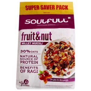 Soulfull Fruit & Nut Millet Muesli 700 g