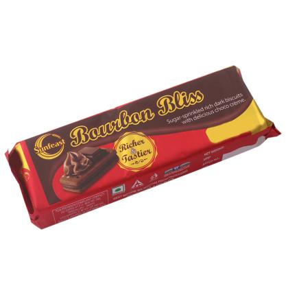 Sunfeast Bourbon Bliss Cream Biscuits 100 g (Get +20 g Extra) - Image 10