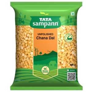 Tata Sampann High Protein Unpolished Chana Dal 500 g