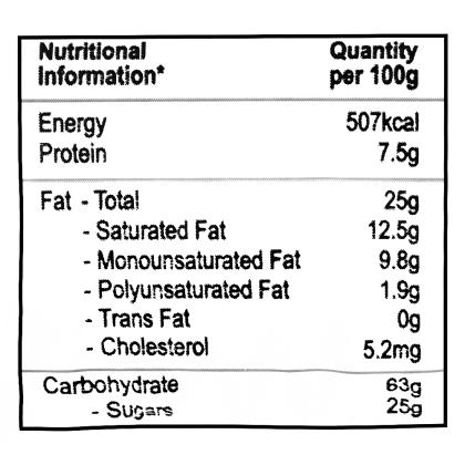 Unibic Cashew Butter Cookies 75 g - Image 8