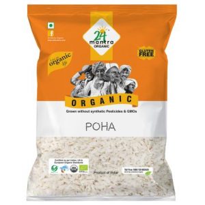 24 Mantra Organic Poha  Aval 500 g 24 MANTRA
