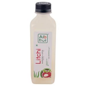 Alo Frut Litch + Aloevera Fruit Juice 300 ml