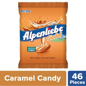 Alpenliebe Gold Caramel Toffee 184 g