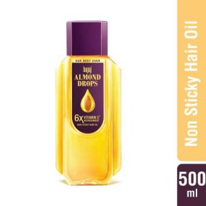 Bajaj Almond Drops Non Sticky Hair Oil 500 ml