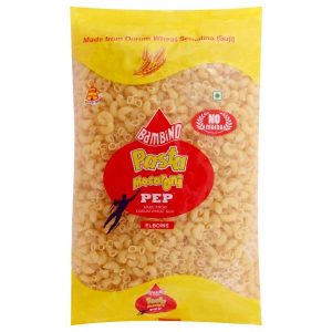 Bambino Pep Elbow Macaroni Pasta 875 g