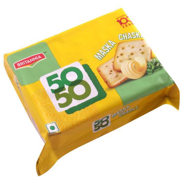 Britannia 50-50 Maska Chaska Biscuits 120 g - Image 6