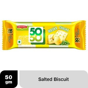 Britannia 50-50 Maska Chaska Biscuits 50 g