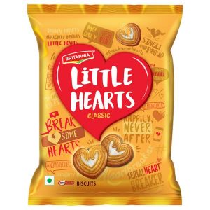 Britannia Classic Little Hearts Biscuits 34.5 g